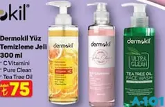 DERMOKİL YÜZ TEMİZLEME JELİ 300 ML